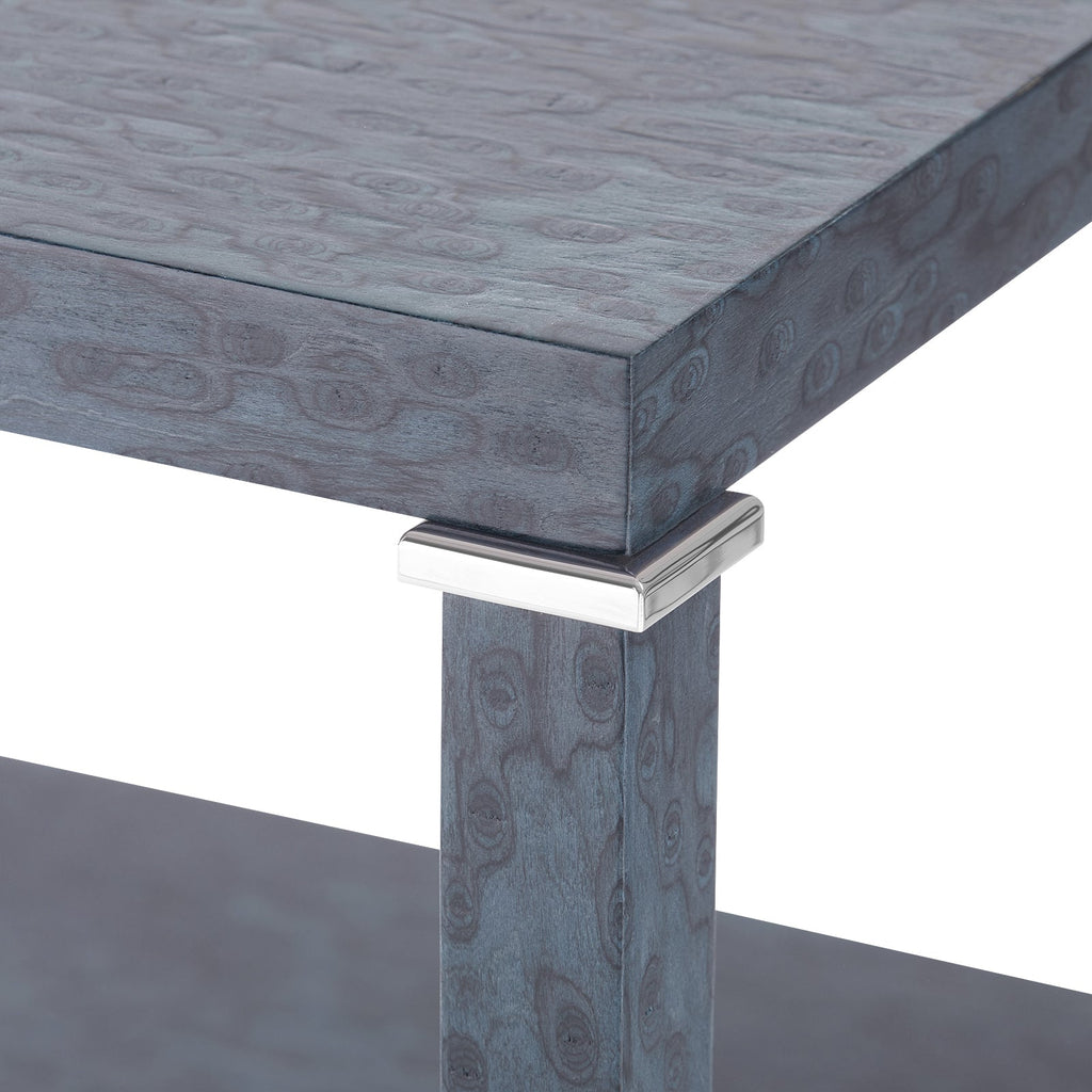 Alessandra 1-Drawer Side Table - Deep Navy