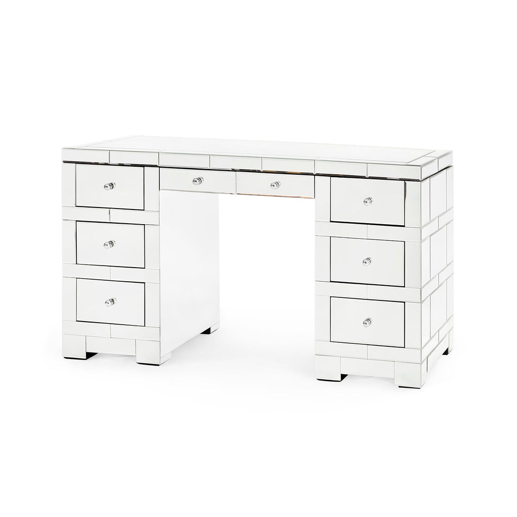 Amanda 3-Part Desk - Clear