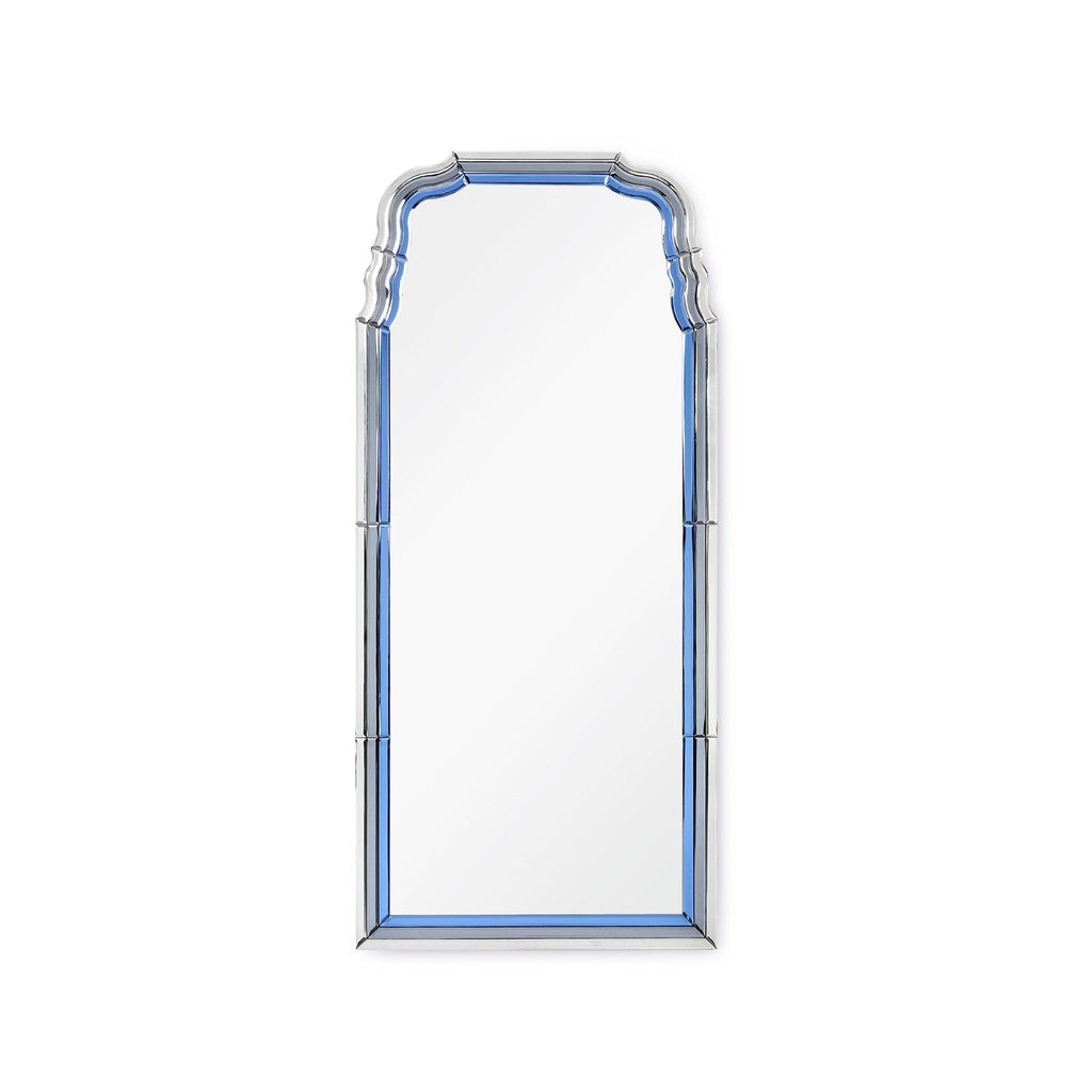 Anne Mirror - Sapphire Blue, Gray, and Clear