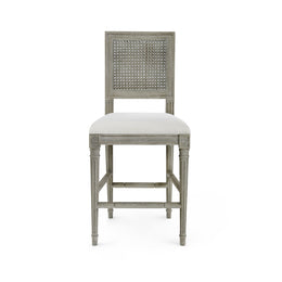 Annette Counter Stool - Soft Gray