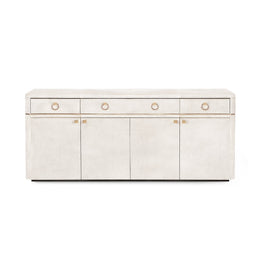 Andre 3-Drawer & 4-Door Cabinet - Ivory