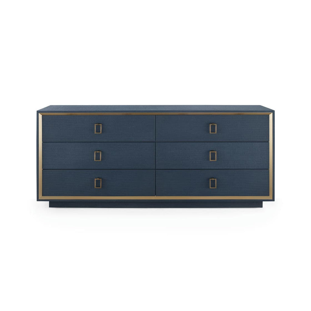 Ansel Extra Large 6-Drawer - Blue Steel