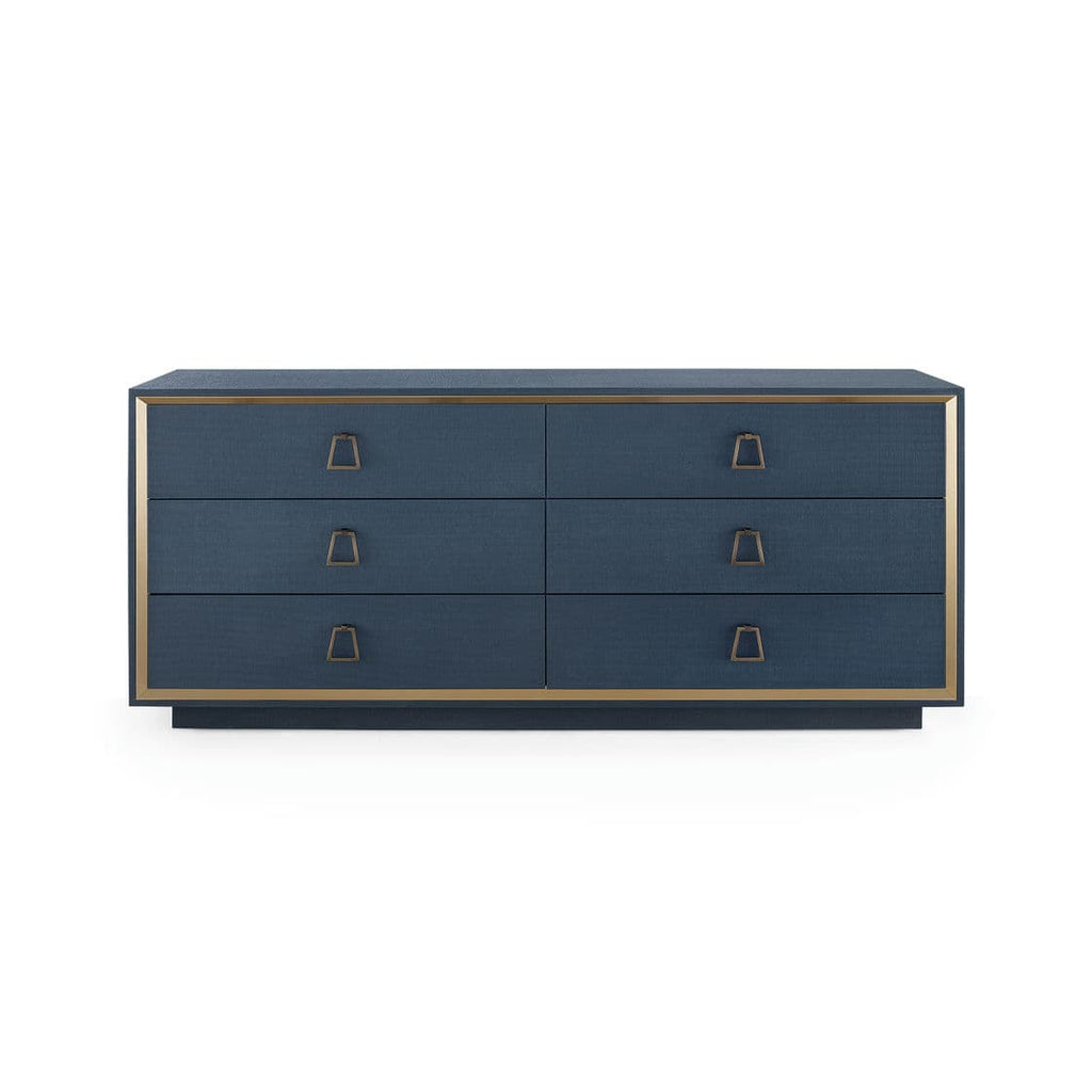 Ansel Extra Large 6-Drawer - Blue Steel