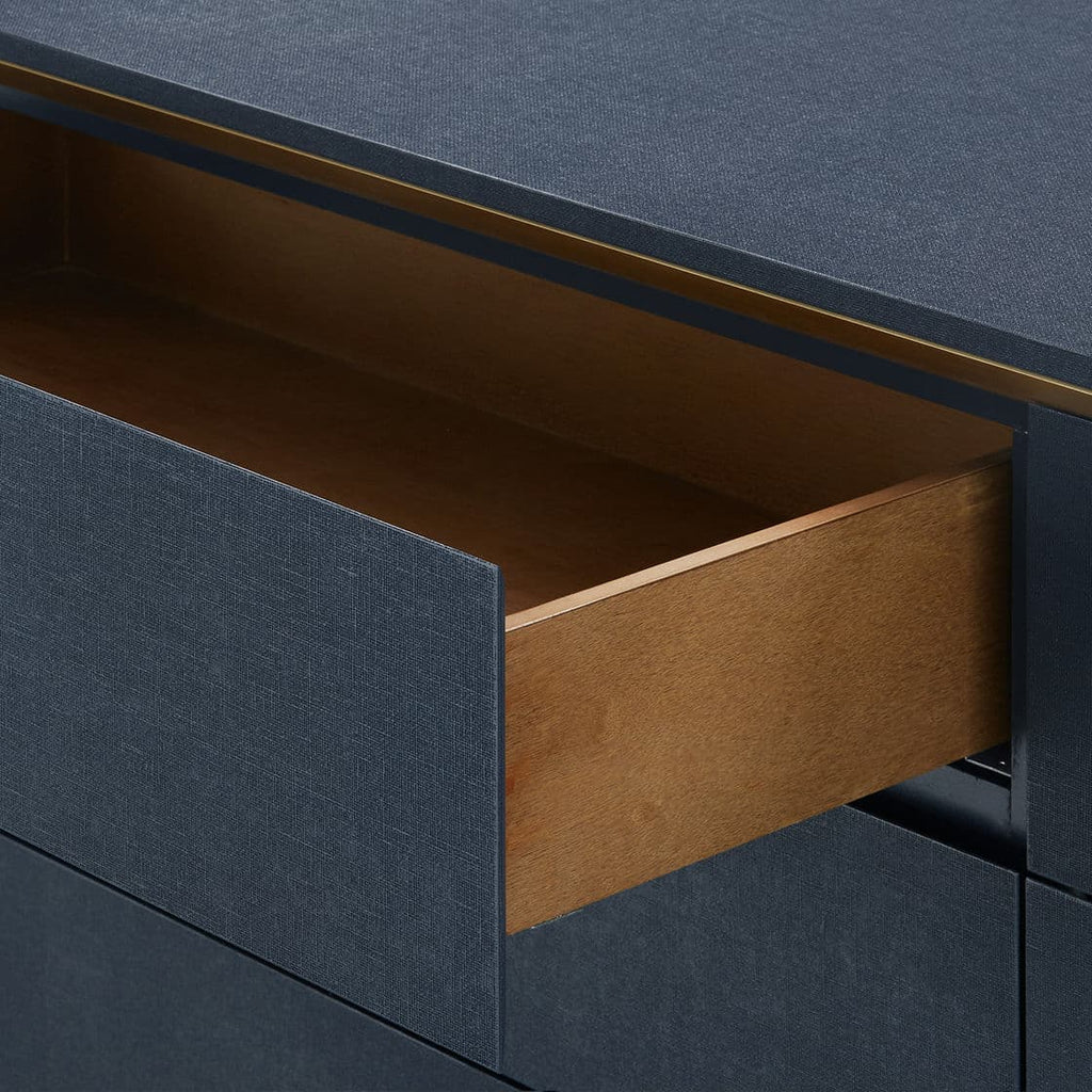 Ansel Extra Large 6-Drawer - Blue Steel