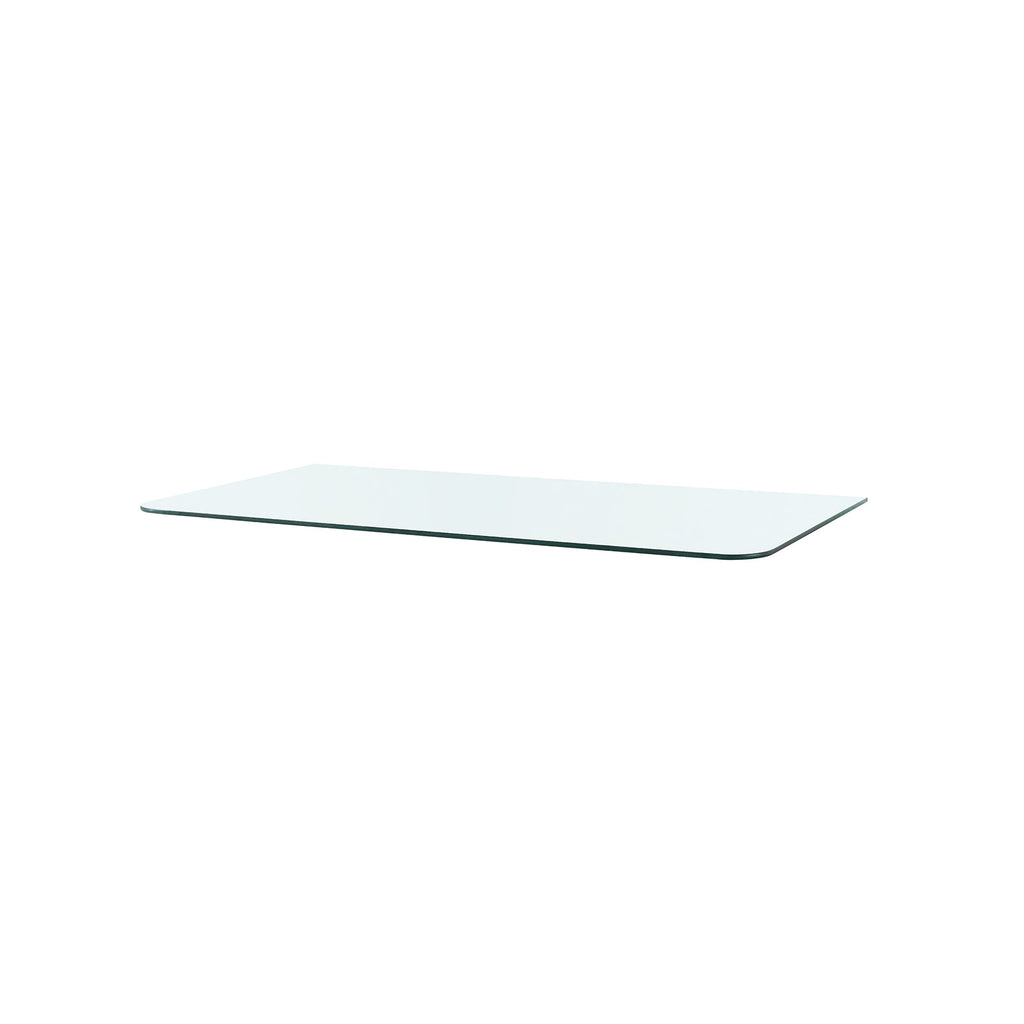 Asher Desk Top - Clear