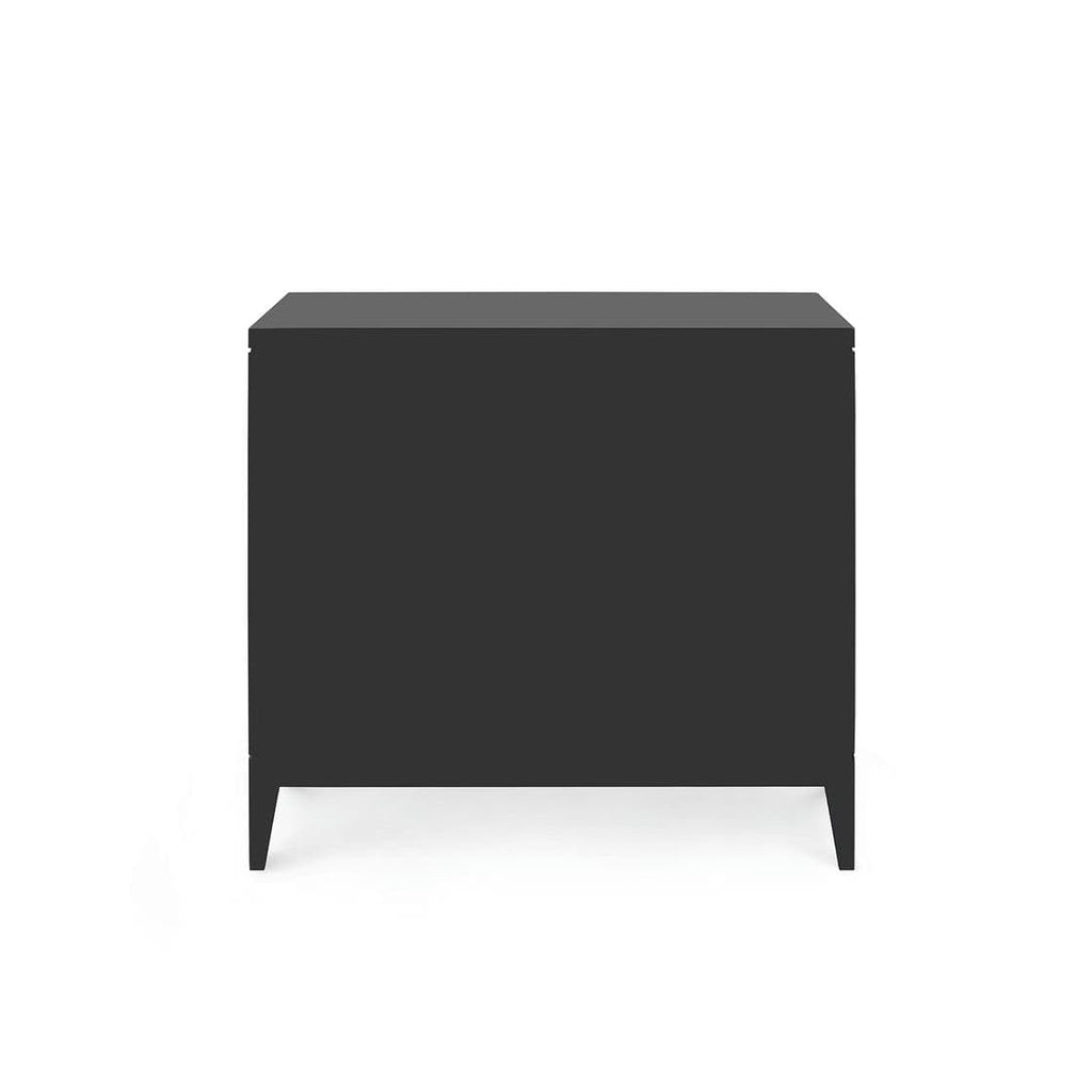 Astor 3-Drawer Side Table - Flat Black