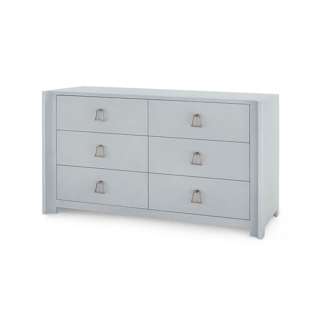 Audrey Extra Large 6-Drawer - Washed Winter Gray