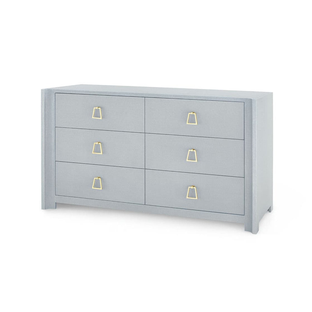 Audrey Extra Large 6-Drawer - Washed Winter Gray