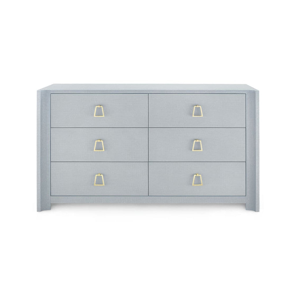 Audrey Extra Large 6-Drawer - Washed Winter Gray