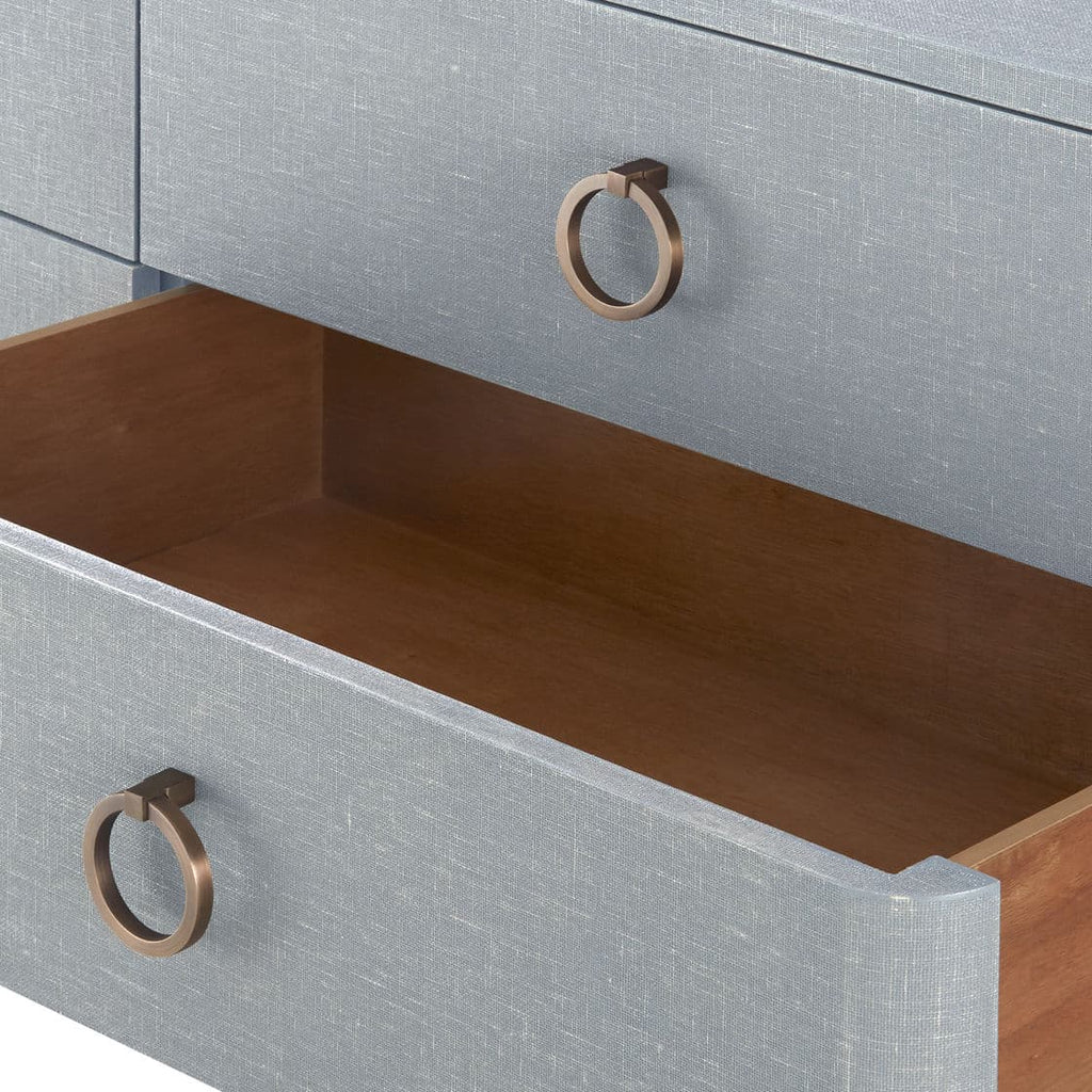 Audrey Extra Large 6-Drawer - Washed Winter Gray