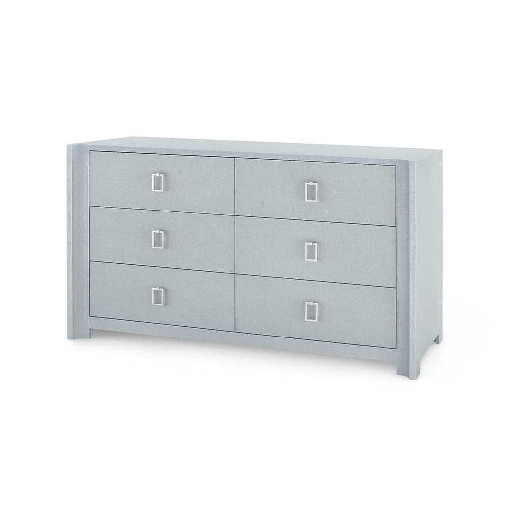 Audrey Extra Large 6-Drawer - Washed Winter Gray