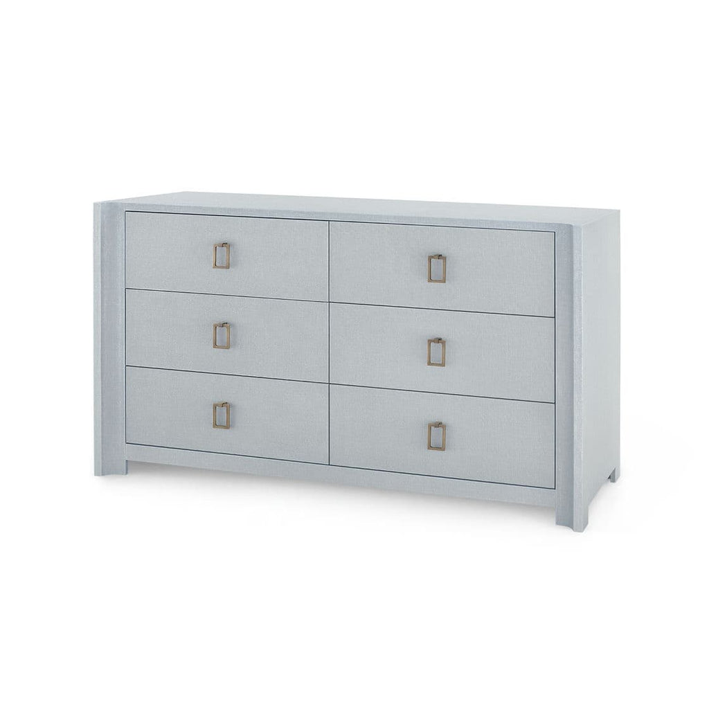 Audrey Extra Large 6-Drawer - Washed Winter Gray