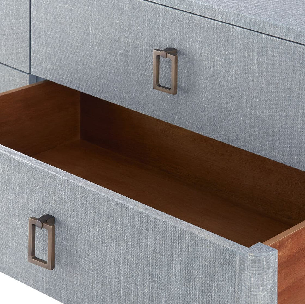 Audrey Extra Large 6-Drawer - Washed Winter Gray