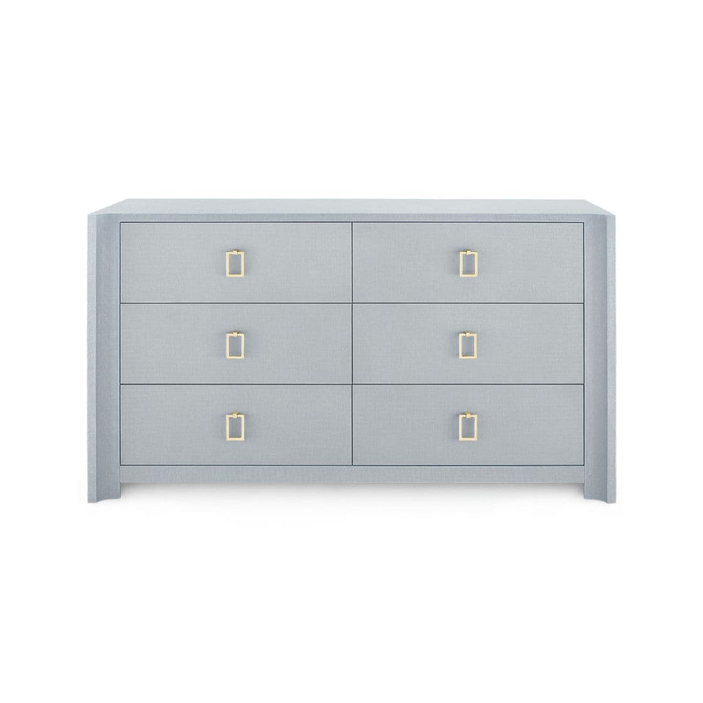 Audrey Extra Large 6-Drawer - Washed Winter Gray