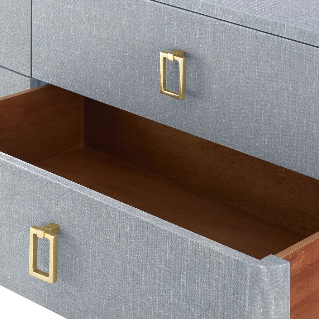 Audrey Extra Large 6-Drawer - Washed Winter Gray