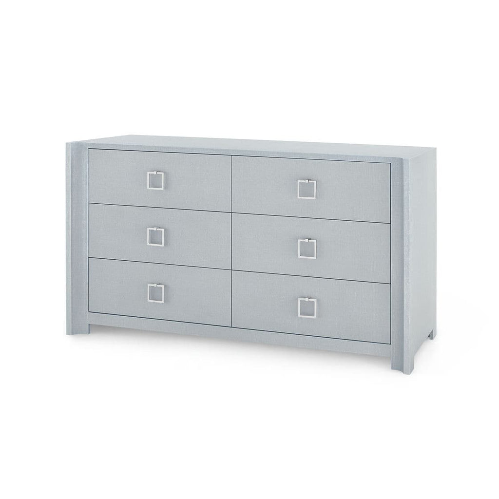 Audrey Extra Large 6-Drawer - Washed Winter Gray