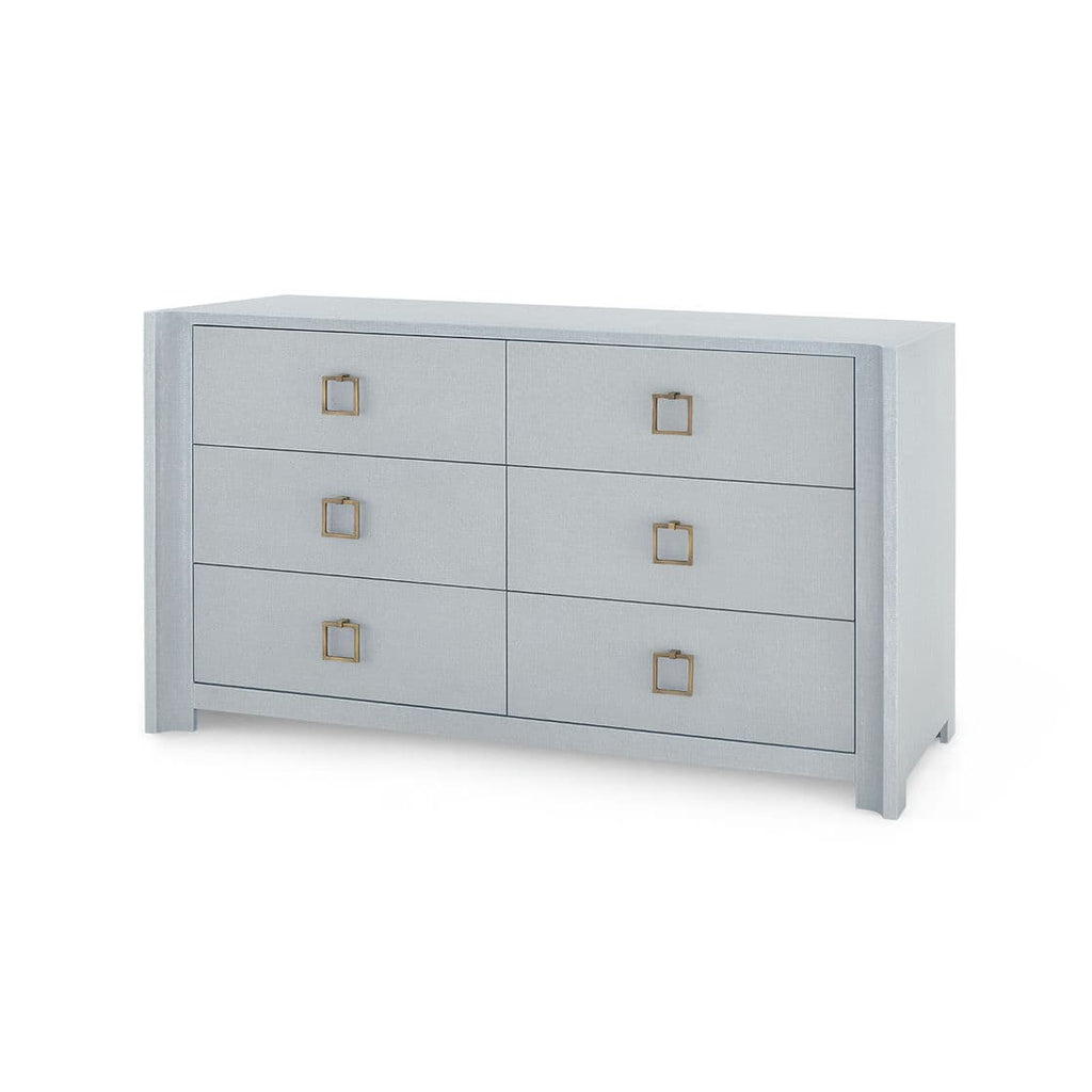 Audrey Extra Large 6-Drawer - Washed Winter Gray