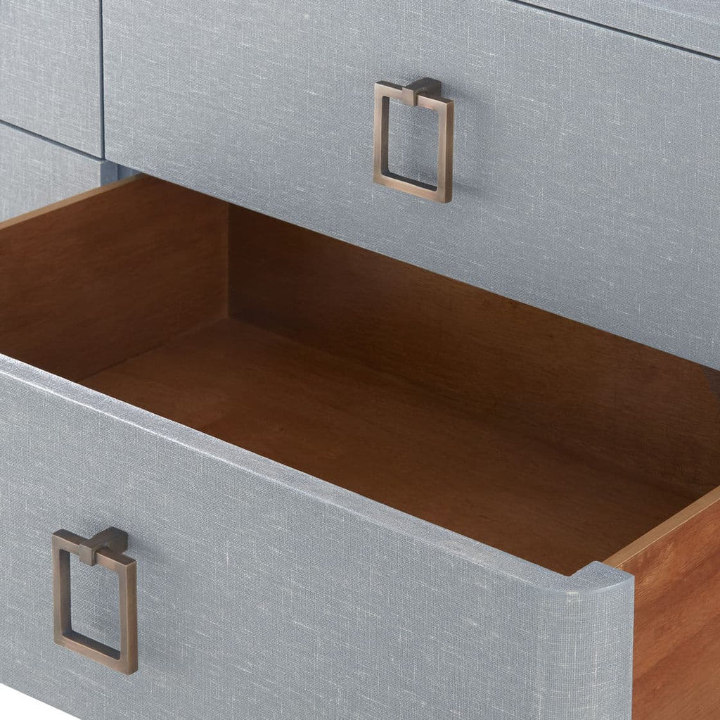 Audrey Extra Large 6-Drawer - Washed Winter Gray