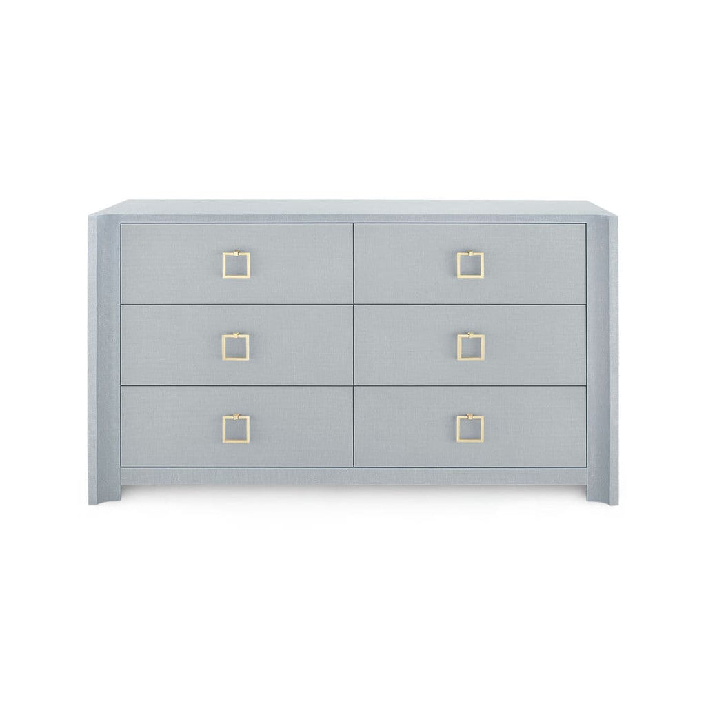 Audrey Extra Large 6-Drawer - Washed Winter Gray