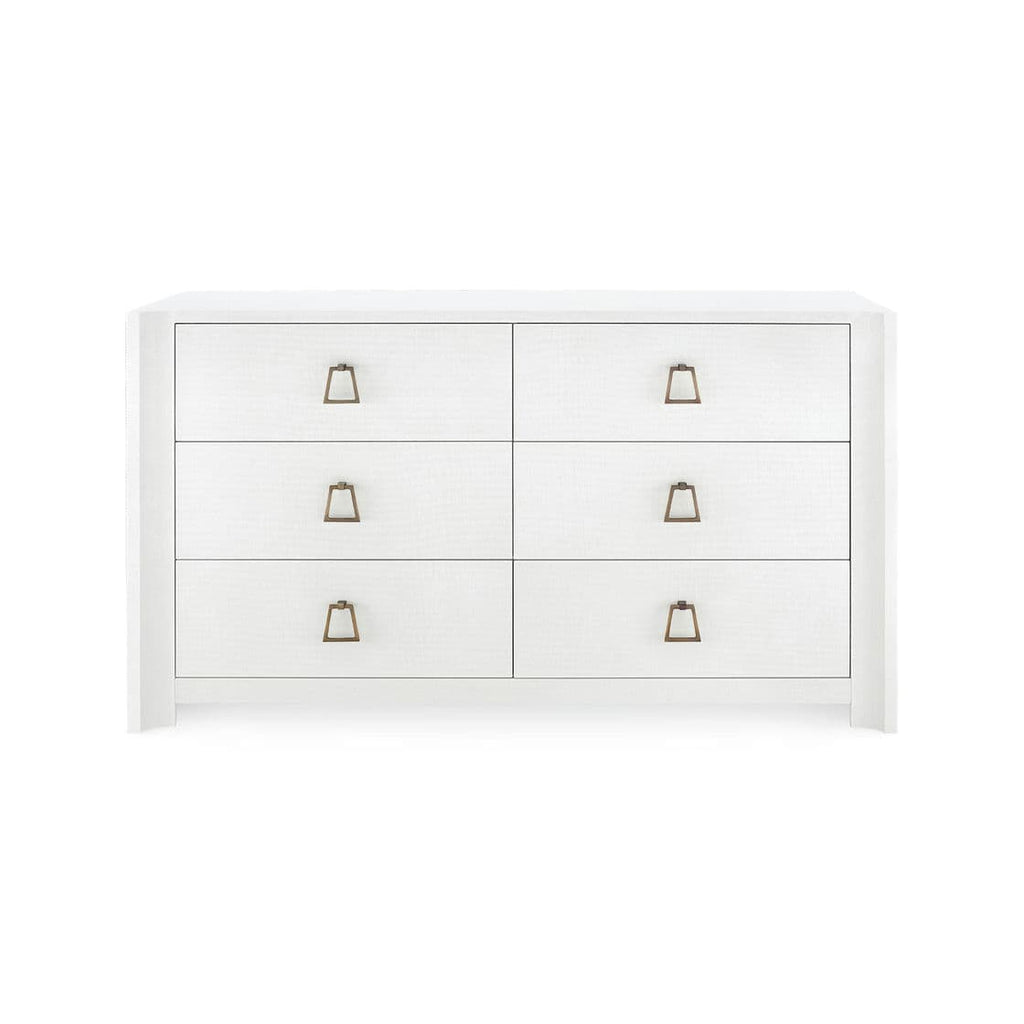 Audrey Extra Large 6-Drawer - Cream