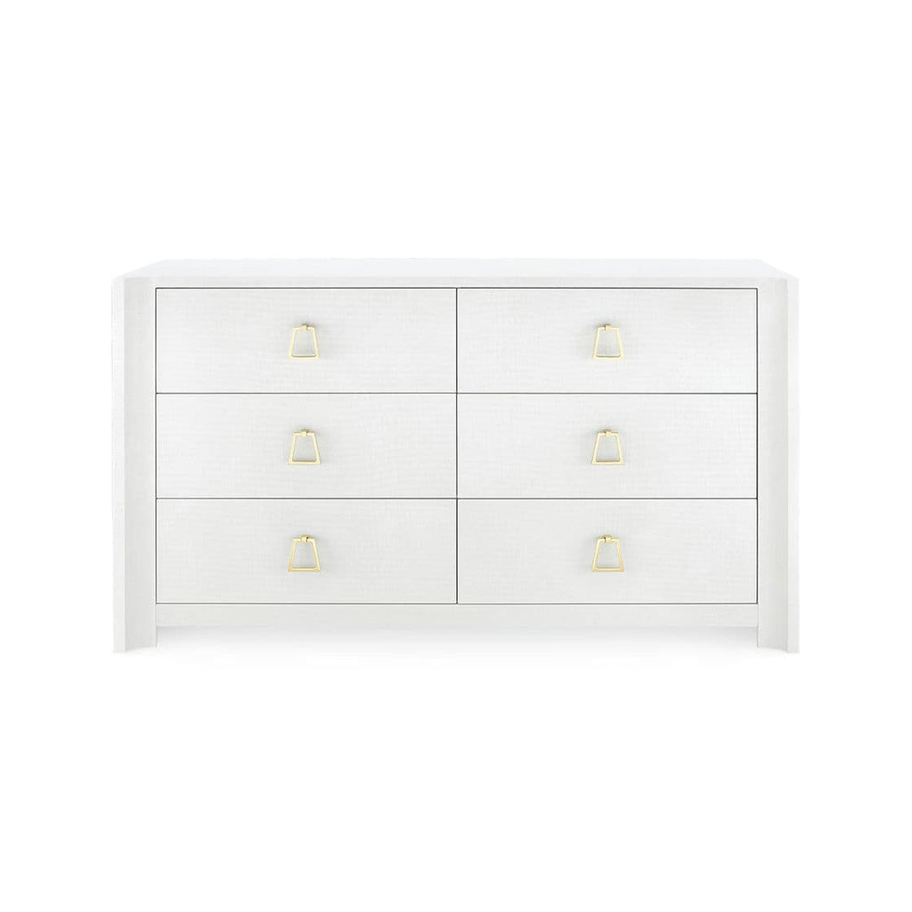 Audrey Extra Large 6-Drawer - Cream