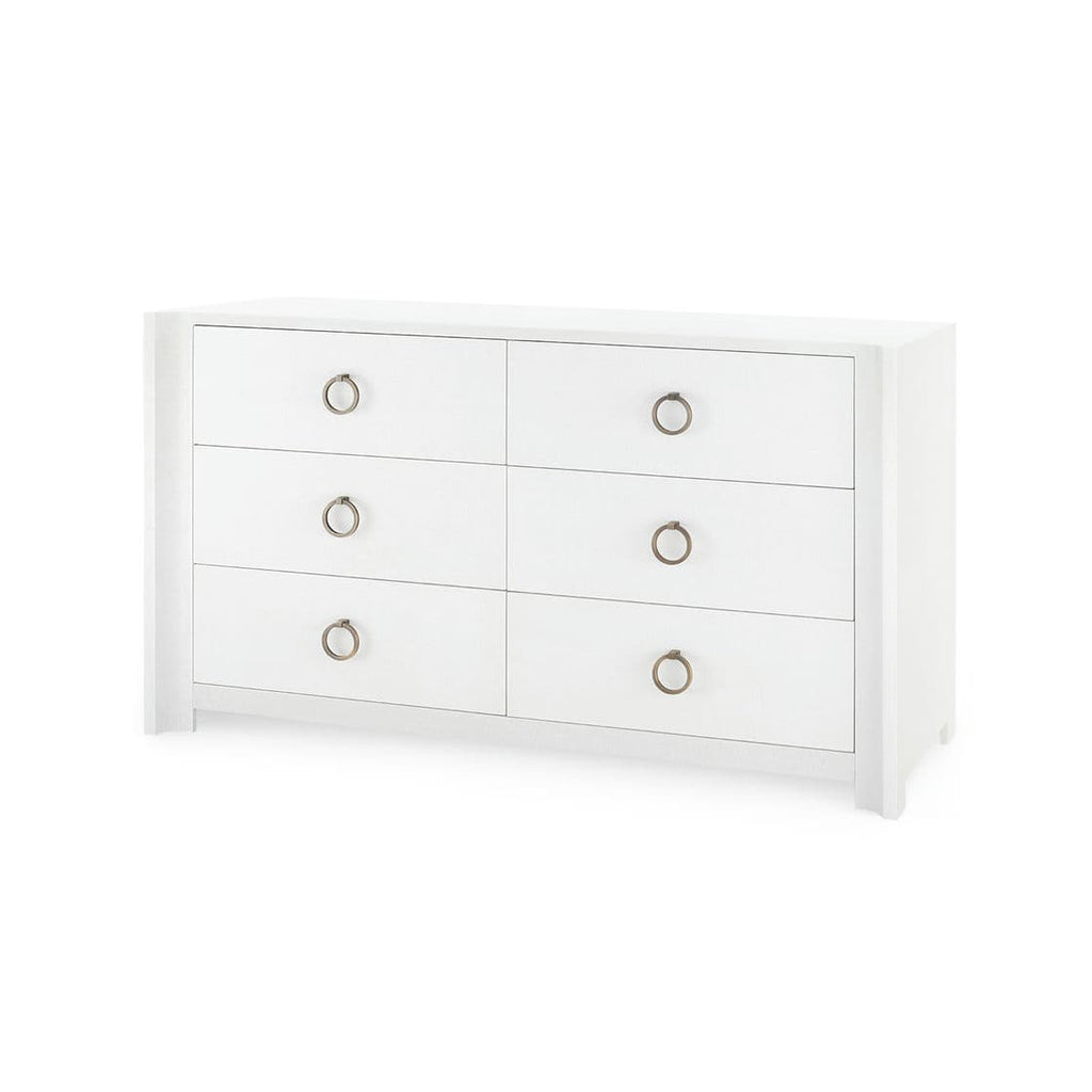 Audrey Extra Large 6-Drawer - Cream