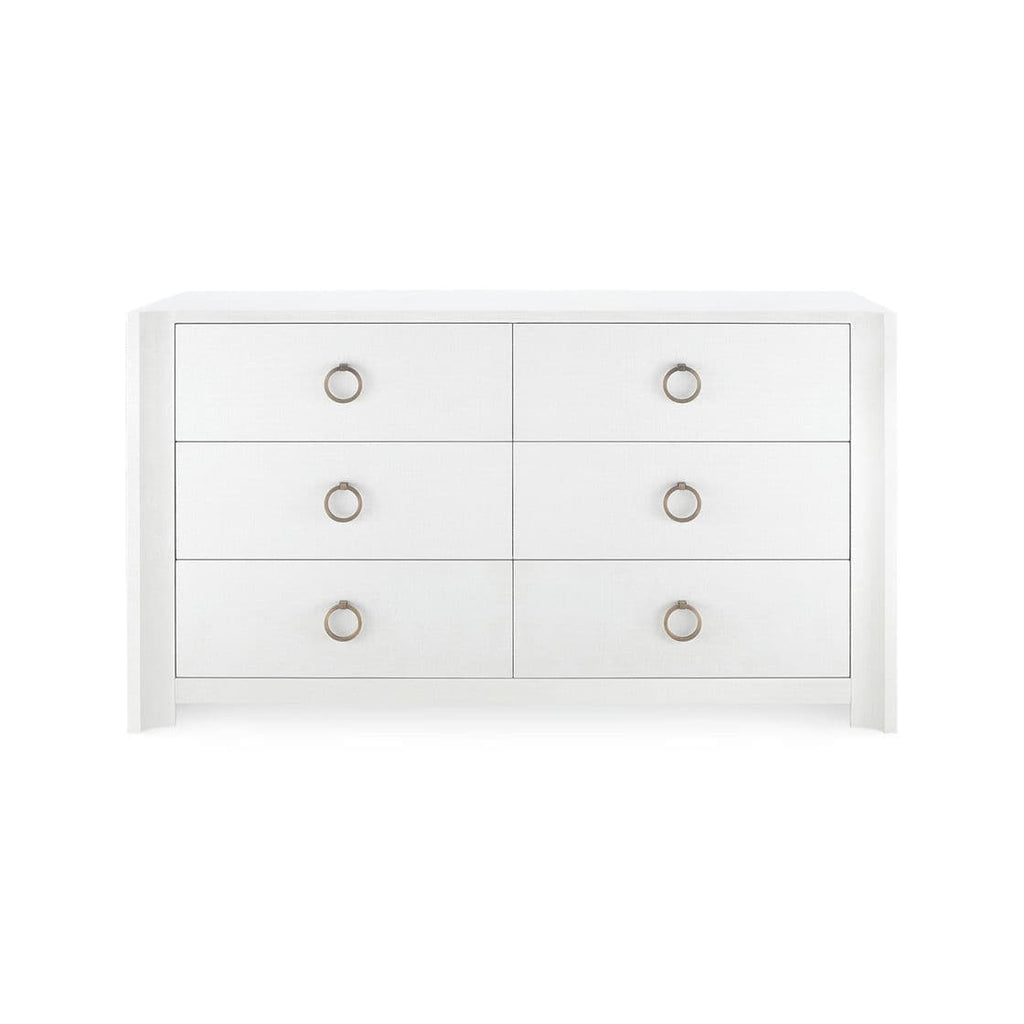 Audrey Extra Large 6-Drawer - Cream