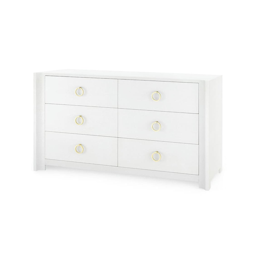 Audrey Extra Large 6-Drawer - Cream