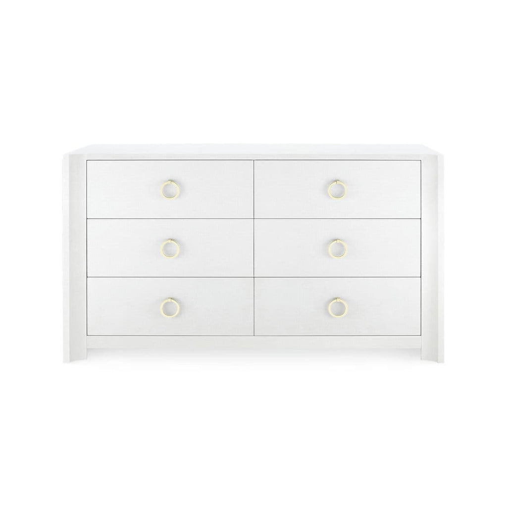 Audrey Extra Large 6-Drawer - Cream