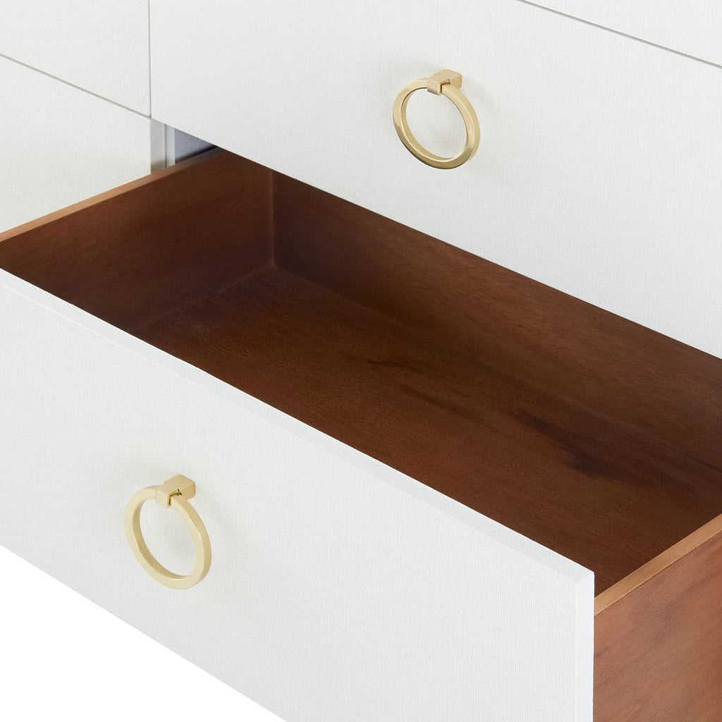 Audrey Extra Large 6-Drawer - Cream