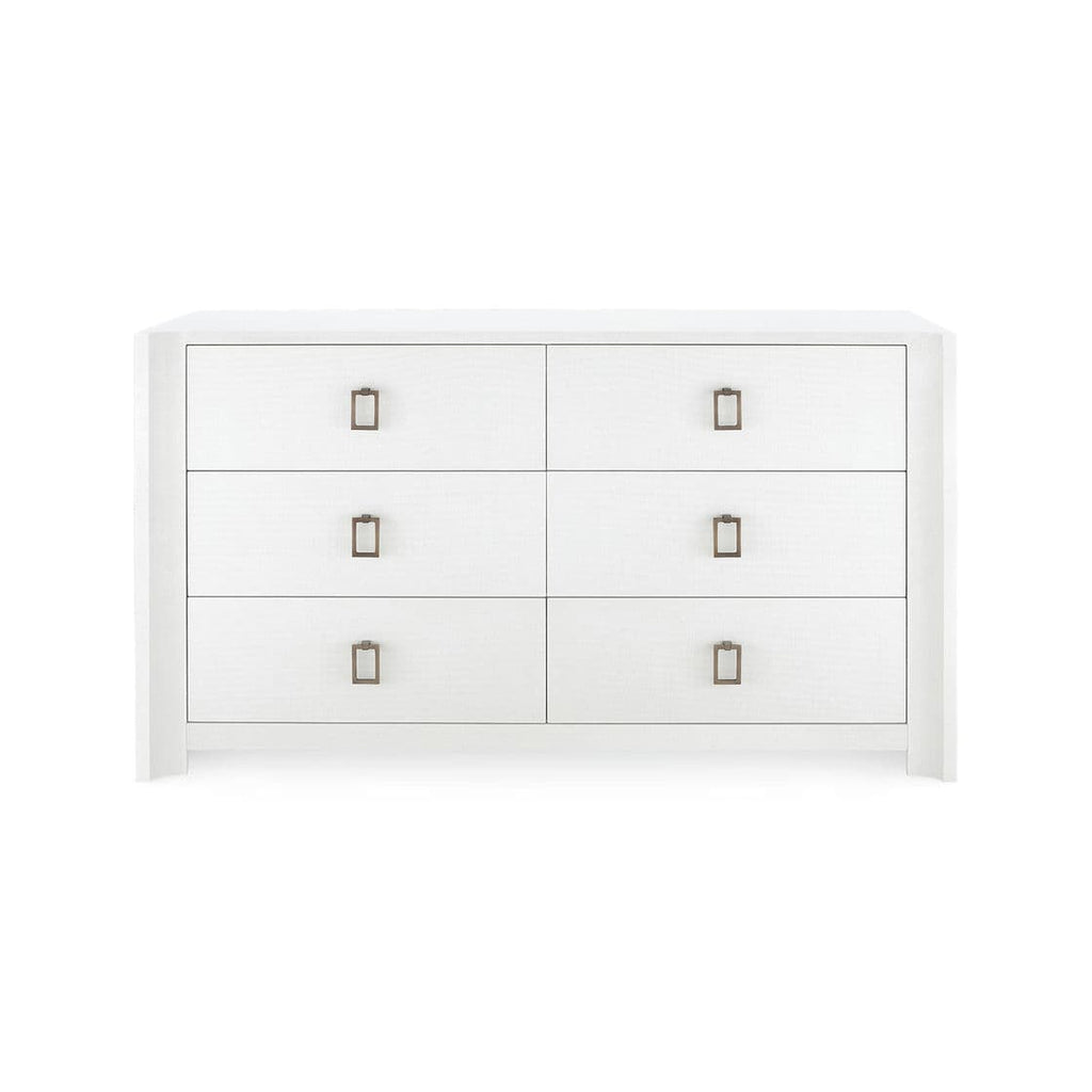 Audrey Extra Large 6-Drawer - Cream