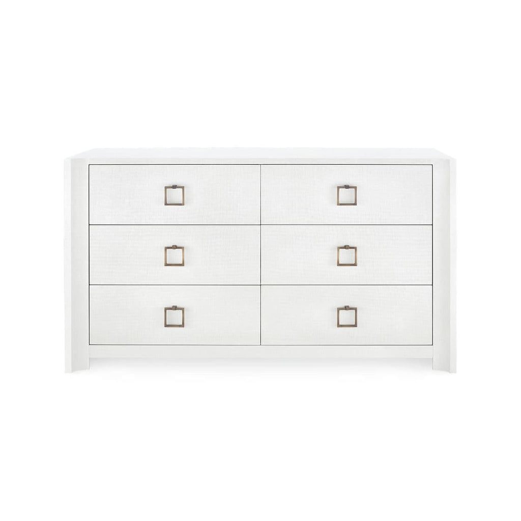 Audrey Extra Large 6-Drawer - Cream