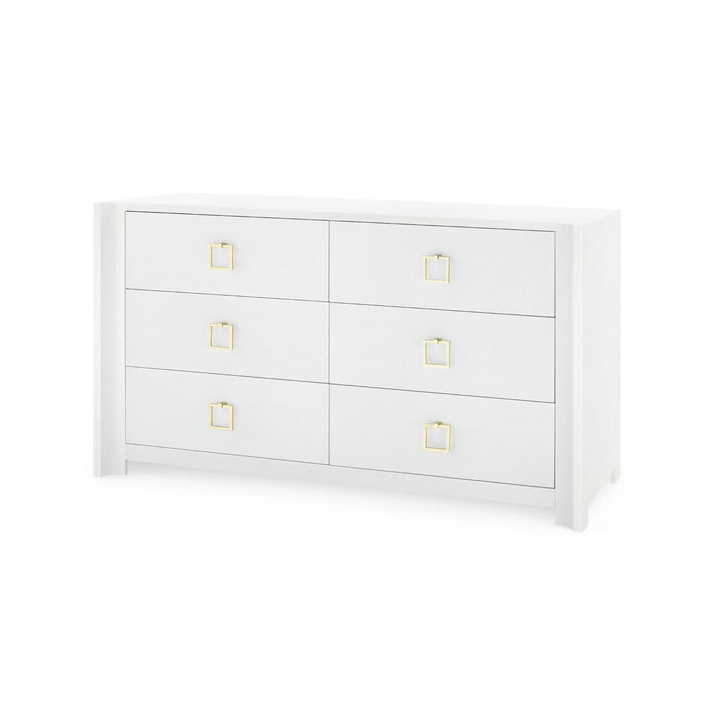 Audrey Extra Large 6-Drawer - Cream