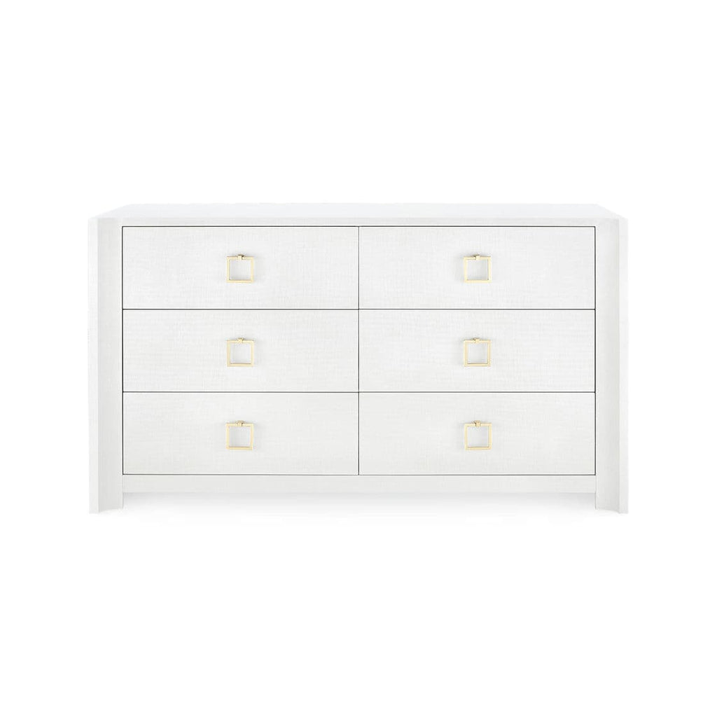 Audrey Extra Large 6-Drawer - Cream