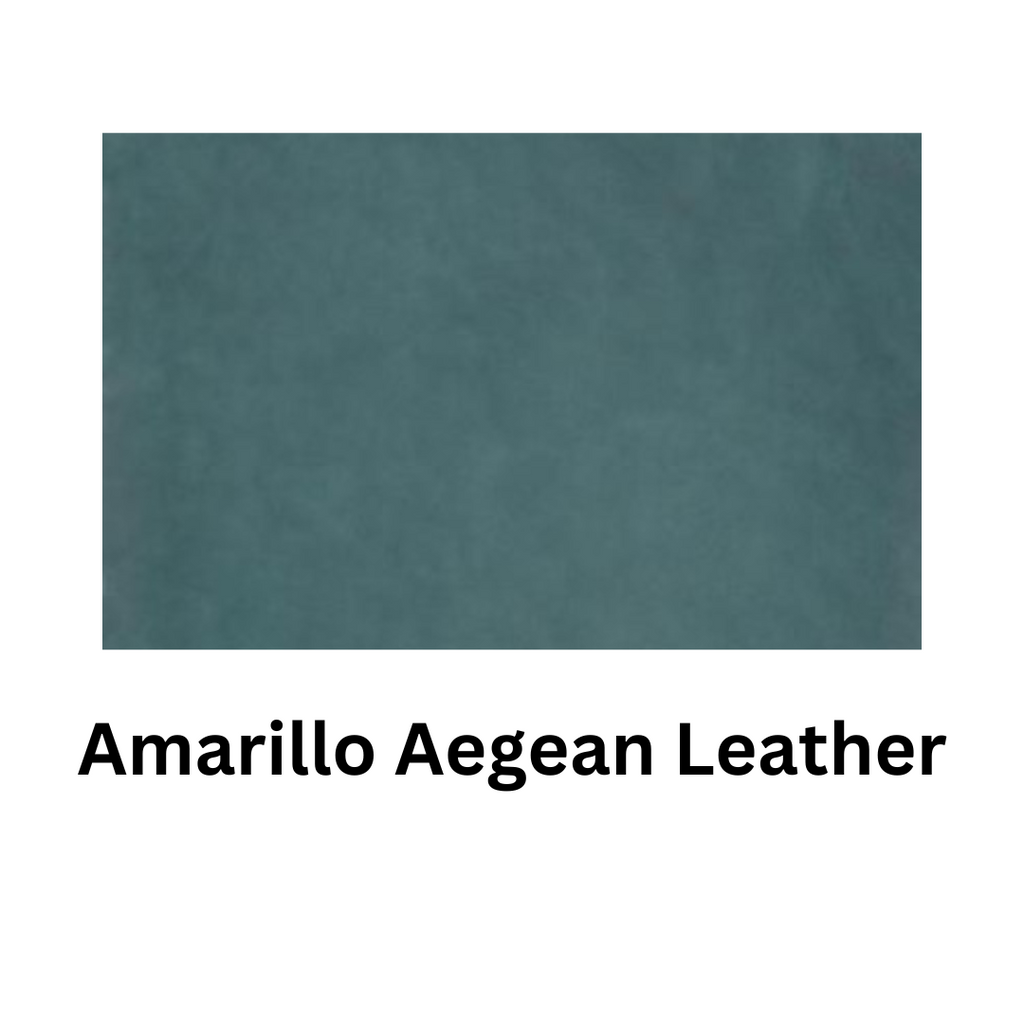Baylor Ottoman, Leather