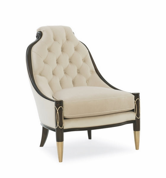 Everly Chair - Bronzed Ebony, Warm Silver