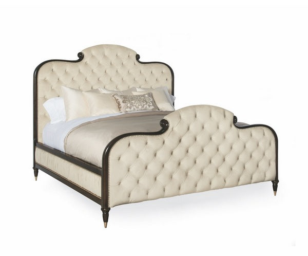 Cal King Bed - Bronzed Ebony, Warm Silver