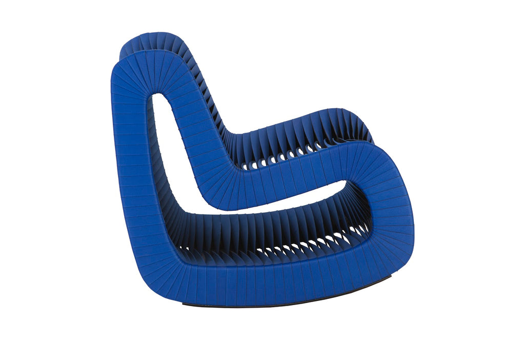 Seat Belt Rocking Chair, Blue/Black