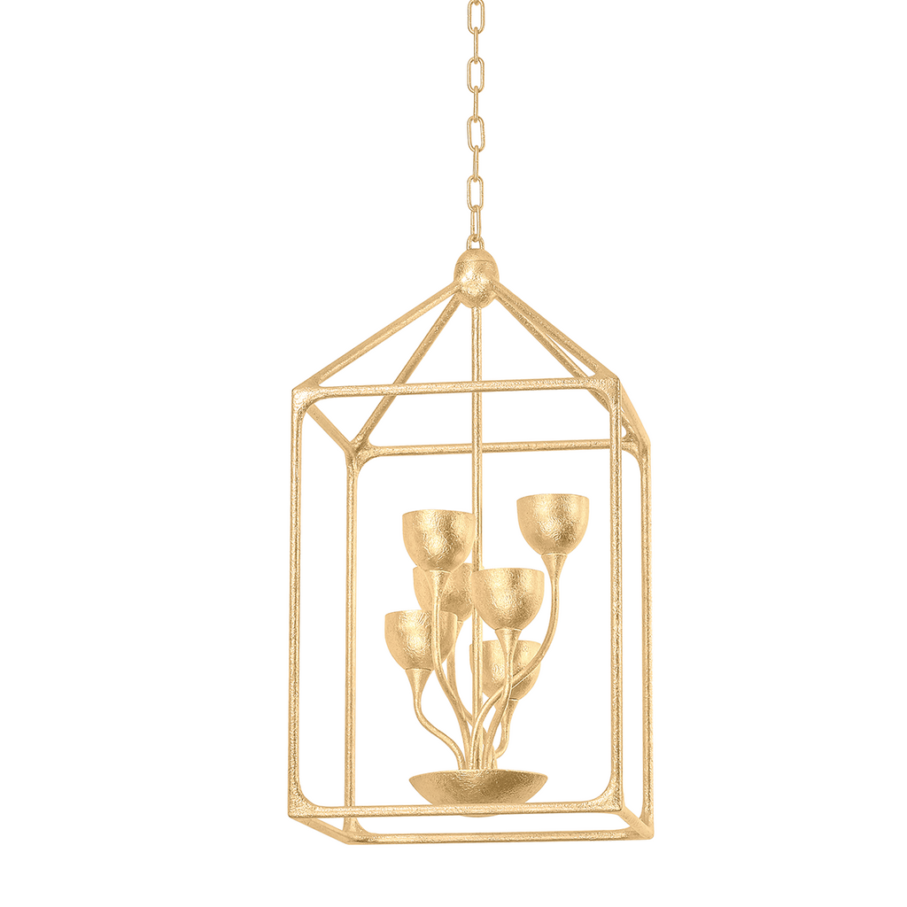 Westwood 8 Light Lantern - Vintage Gold Leaf