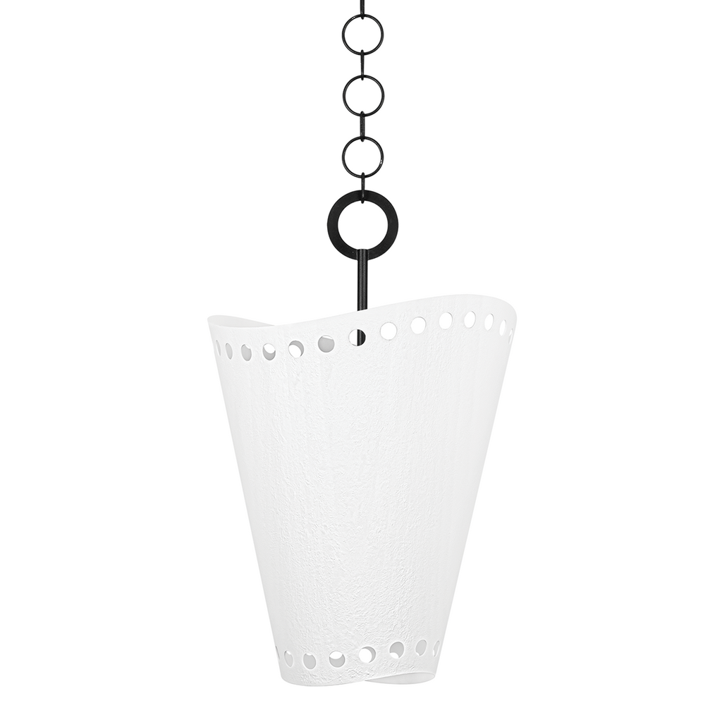 Visalia 1 Light Pendant - Forged Iron 30.5"