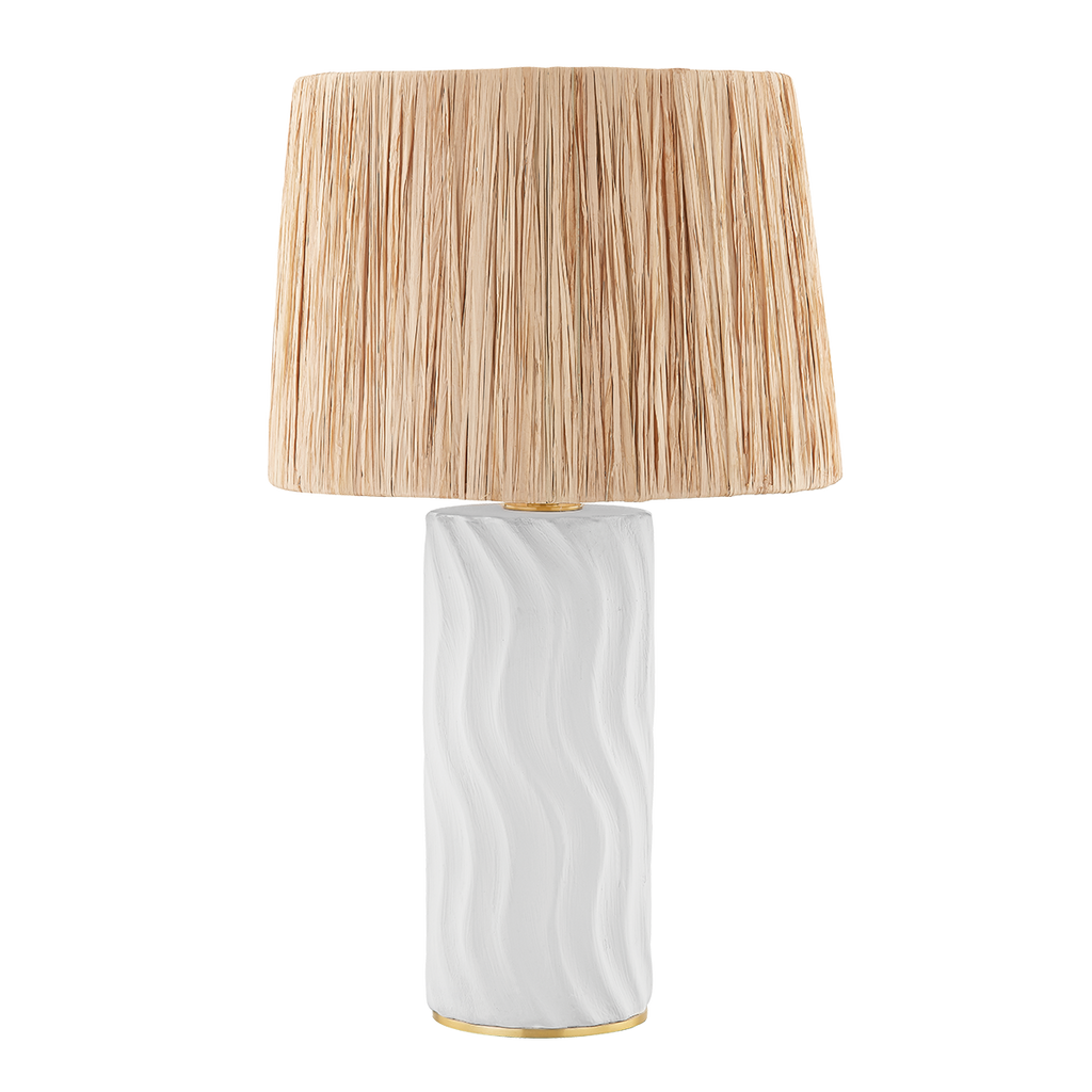 Daniella 1 Light Table Lamp - Aged Brass