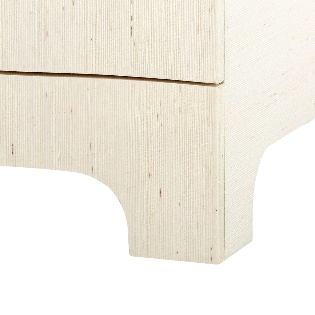 Bardot 3-Drawer Side Table - Canvas Cream