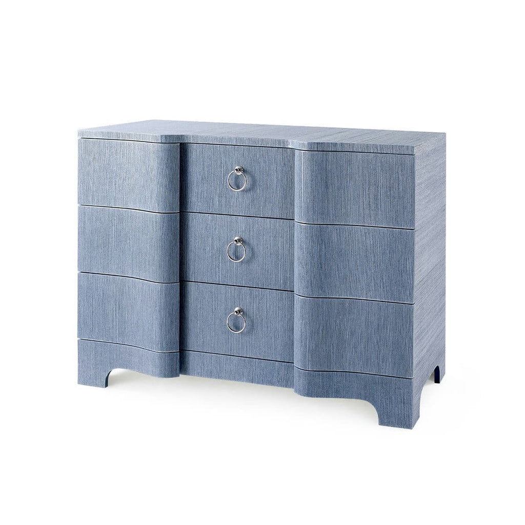 Bardot Large 3 -Drawer - Navy Blue