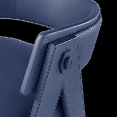 Bennett Counter Stool - Navy Blue