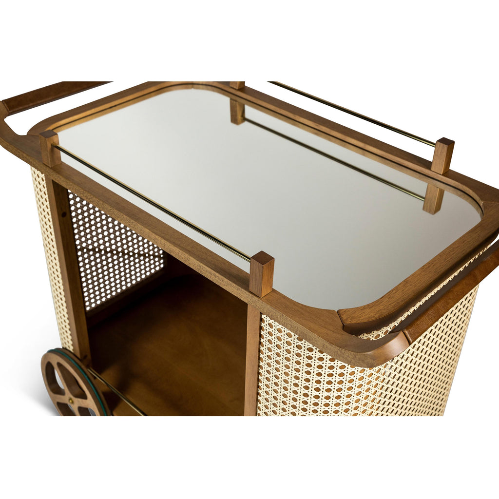 Modern Brazilian Dinda Bar Cart