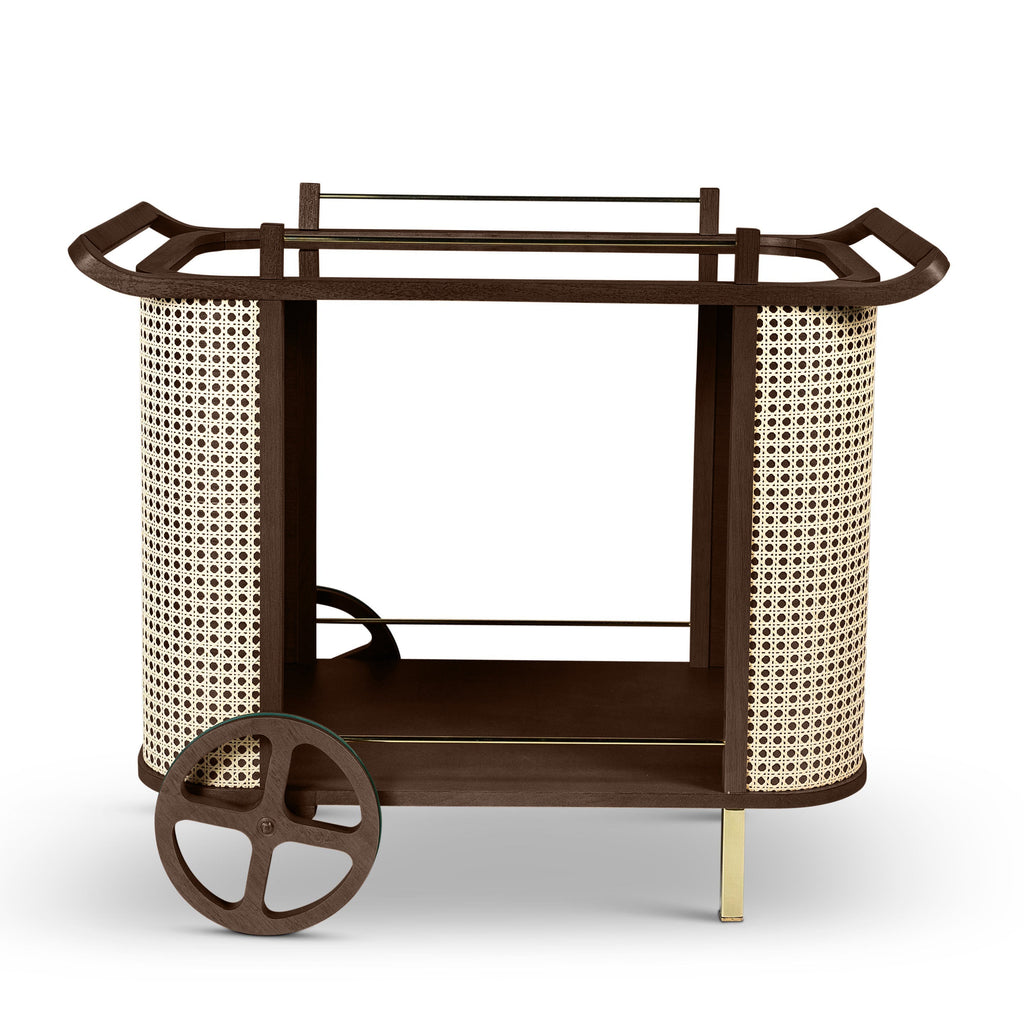 Modern Brazilian Dinda Bar Cart