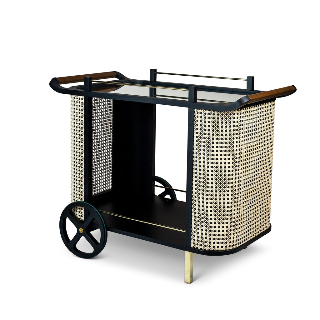 Modern Brazilian Dinda Bar Cart