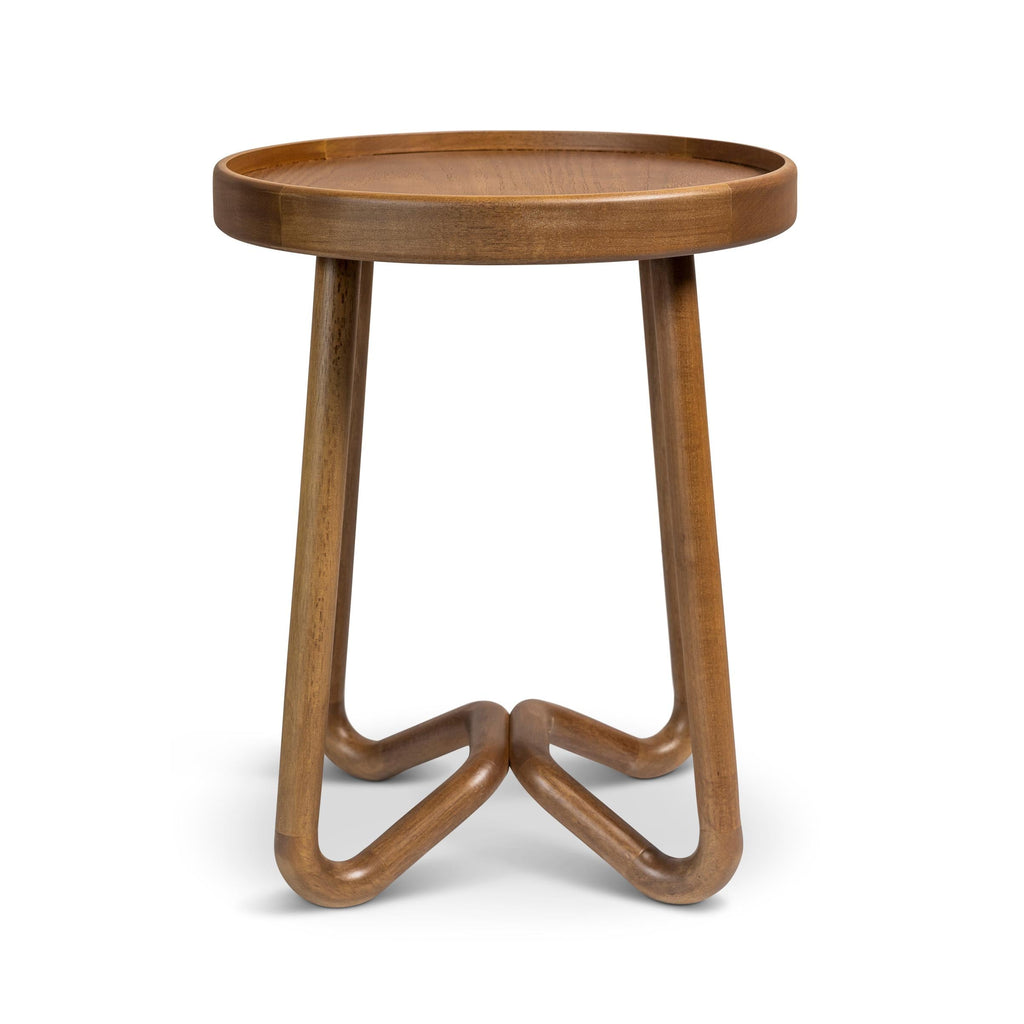 Modern Brazilian Loop End Table