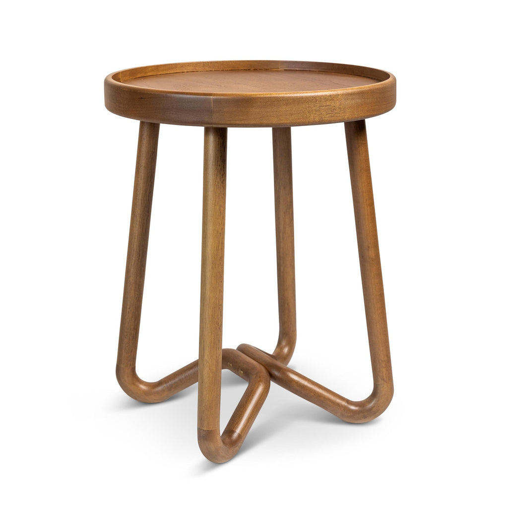 Modern Brazilian Loop End Table