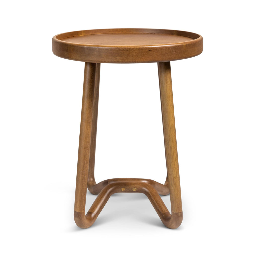 Modern Brazilian Loop End Table